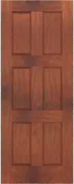 Raised Panel Biltmore Mahogany Doors